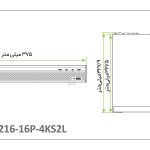دستگاه 16 کانال داهوا مدل DHI-NVR4216-16P-4KS2/L