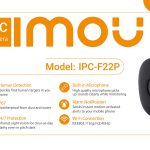 دوربین بولت بیسیم آیمو مدل Imou Bullet 2C IPC-F22P