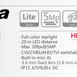 دوربین مداربسته داهوا مدل DH-HAC-HDW1509TLP-A-LED