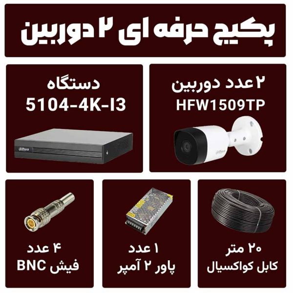 پکیج دوربین و دستگاه