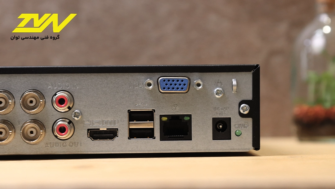 خروجی های vga و hdmi دستگاه XVR1B16-I/T